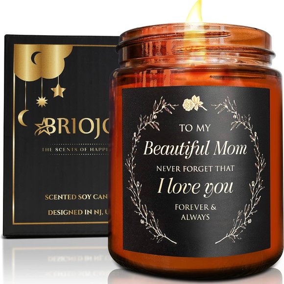 My Beautiful Mom Candle Gift‎ for Mom - Mom Birthday - Cute Valentines  Mother's - Picture 3 of 7